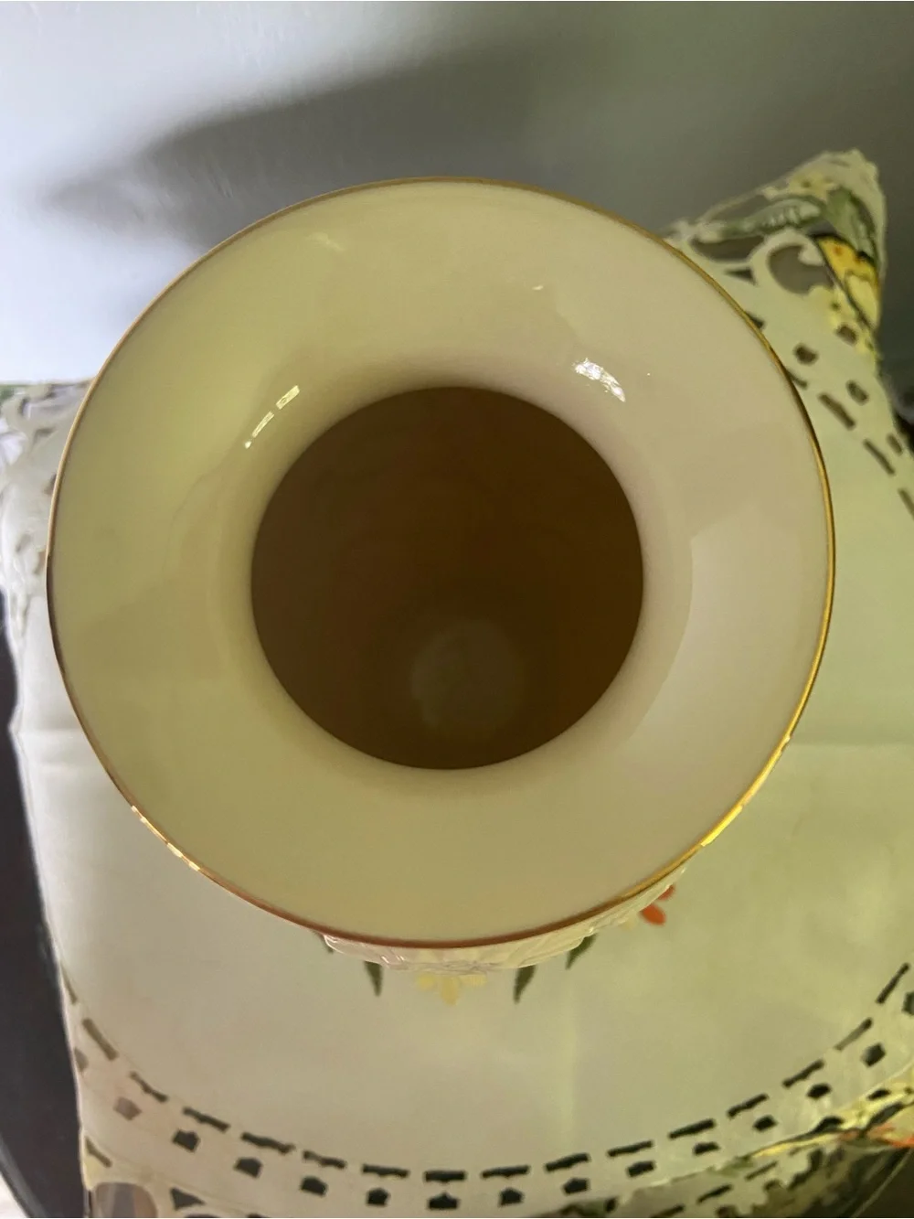 Lenox ceramic vase
